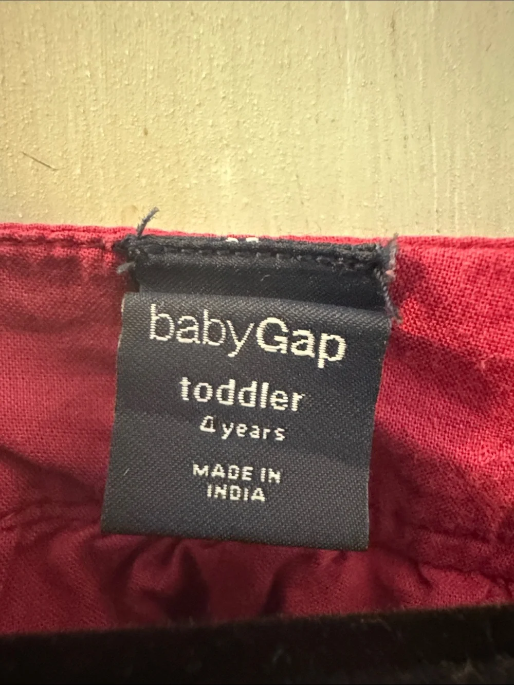GAP Toddler BabyGap Label Patchwork Dress